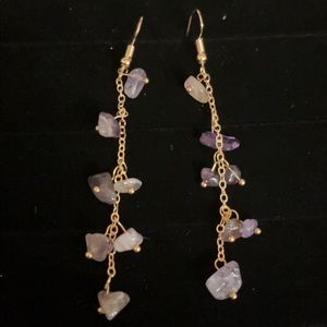 ❤️‍🔥BOGO FREE handmade quartz crystal dangle earrings boutique jewelry gemstone